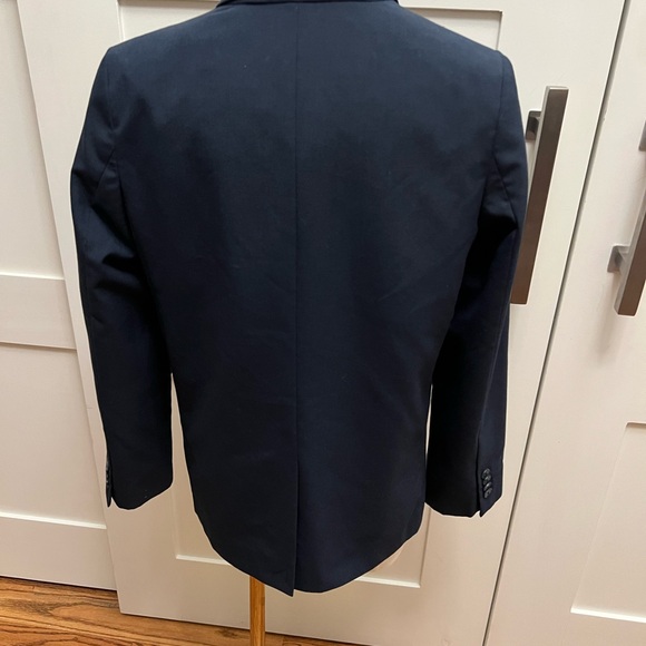 Cat & Jack Boy’s Navy Blazer Suit Jacket- Size 14 - Picture 6 of 12